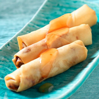 Rollitos crujientes de verduras